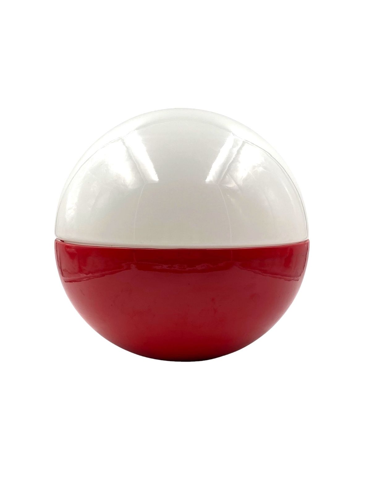 Space Age Ceramic And Glass Table Lamp, Alvino Bagni Italy 1970s