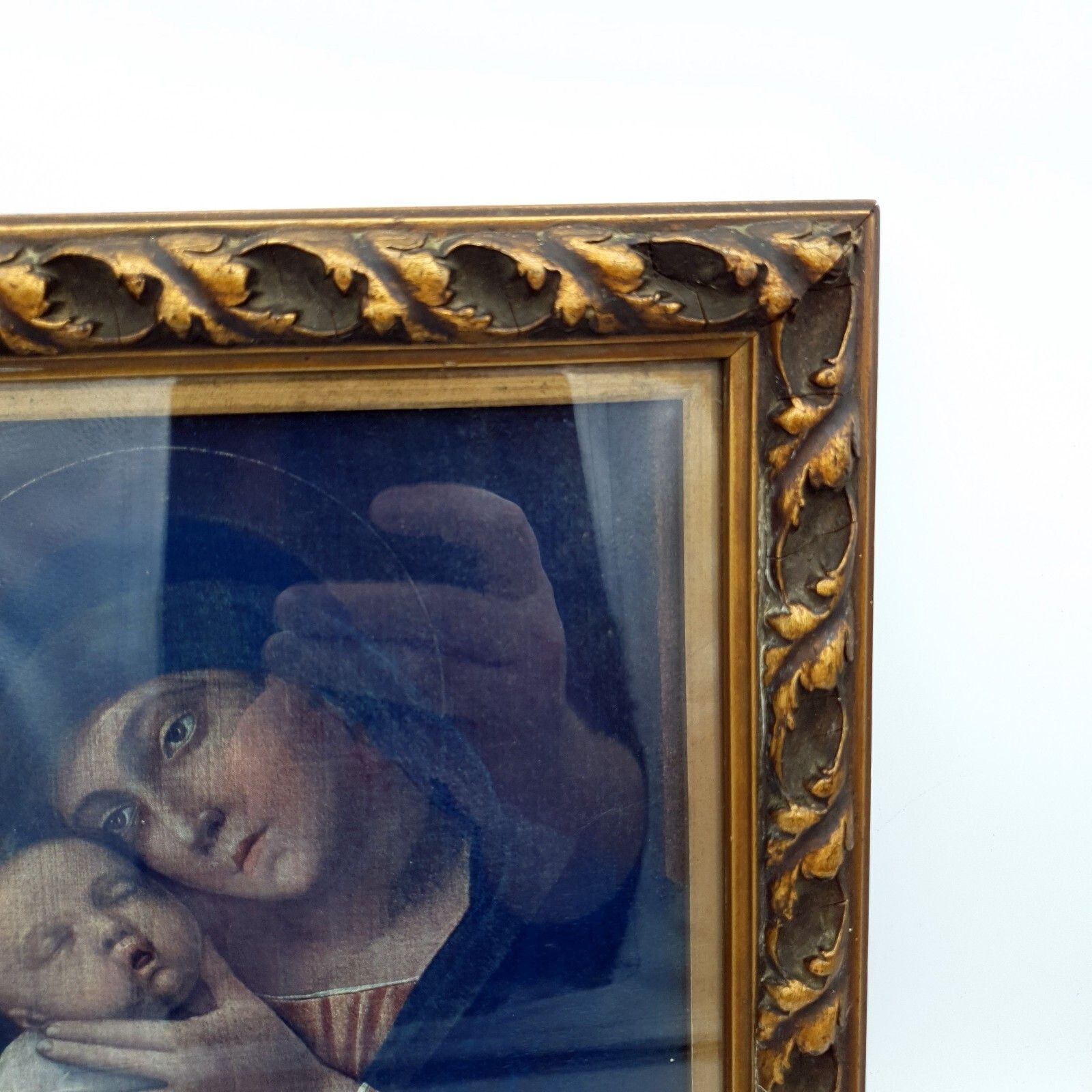Andrea Mantegna Print The Virgin And Child Early Renaissance Framed H 30cm photo Art
