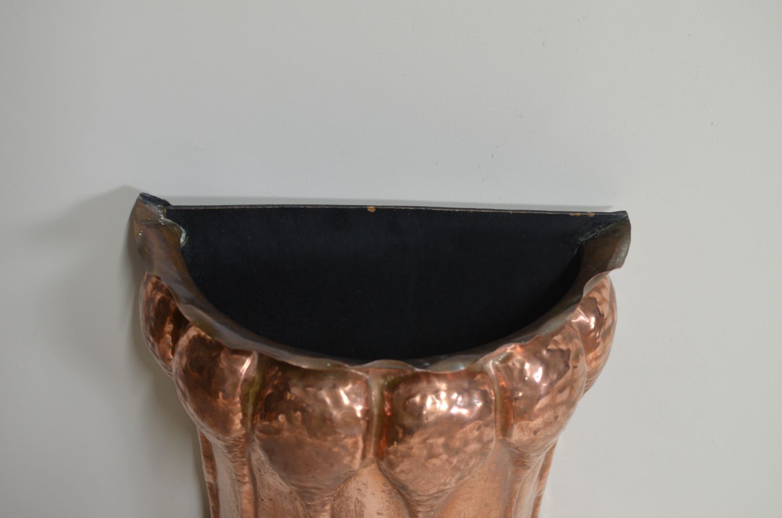Art Nouveau Copper Umbrella Stand photo Home Decor
