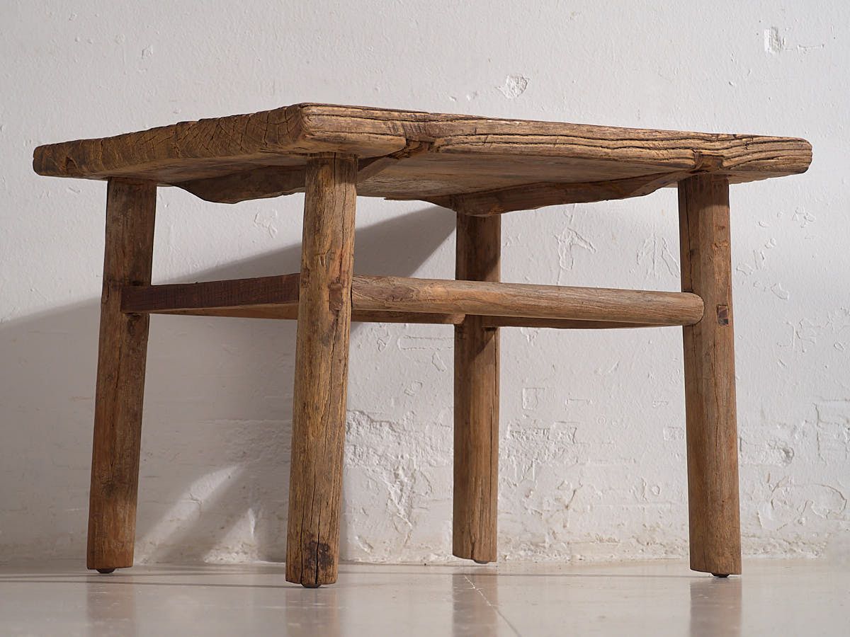 Antique Square Side Table (C.1850) #2 photo Furniture