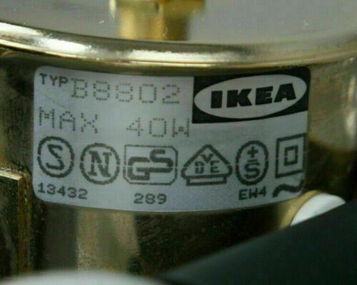 Lighting Vintage Mushroom Desk Lamp B8802 Brass Gold – Opal Glass Ikea 1970 He Sweden photo