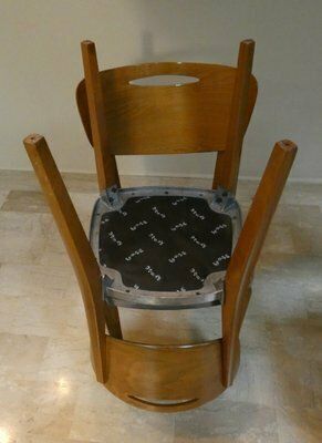 photo for sale Paco Dining Chairs By Thomas Althaus And Volker Laprell For Althaus Laprell, Italy, 1990, Set Of 5