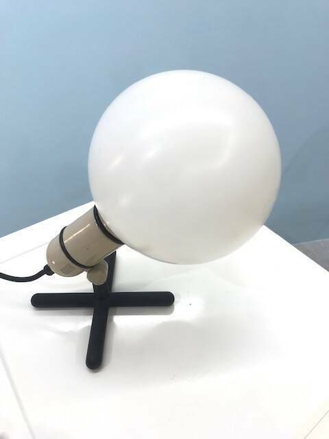Pair Of 70's Design Table Lamps, Lita Edition photo Lighting