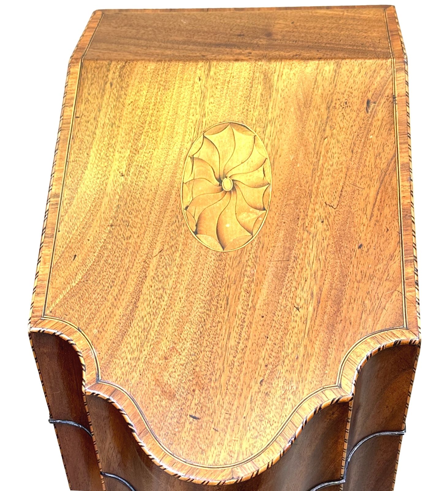 Georgian Mahogany Pair Of Knife Boxes (England, Circa 1790) photo for sale