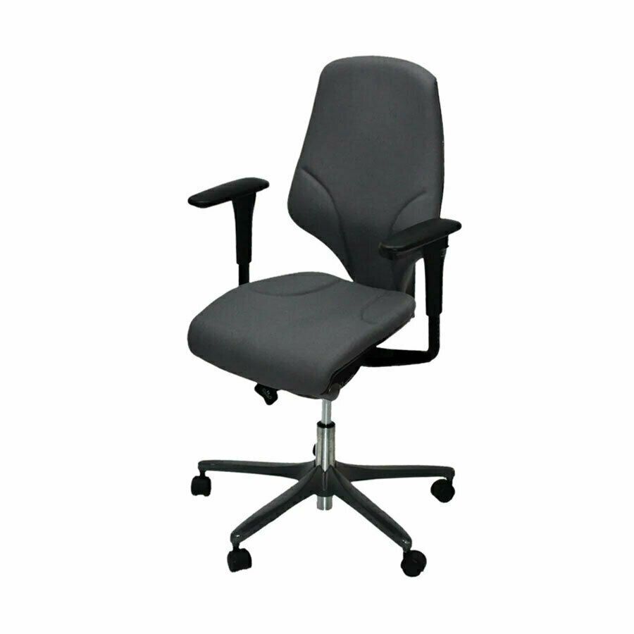 Giroflex: G64 Task Chair In Grey Fabric   Refurbished photo for sale