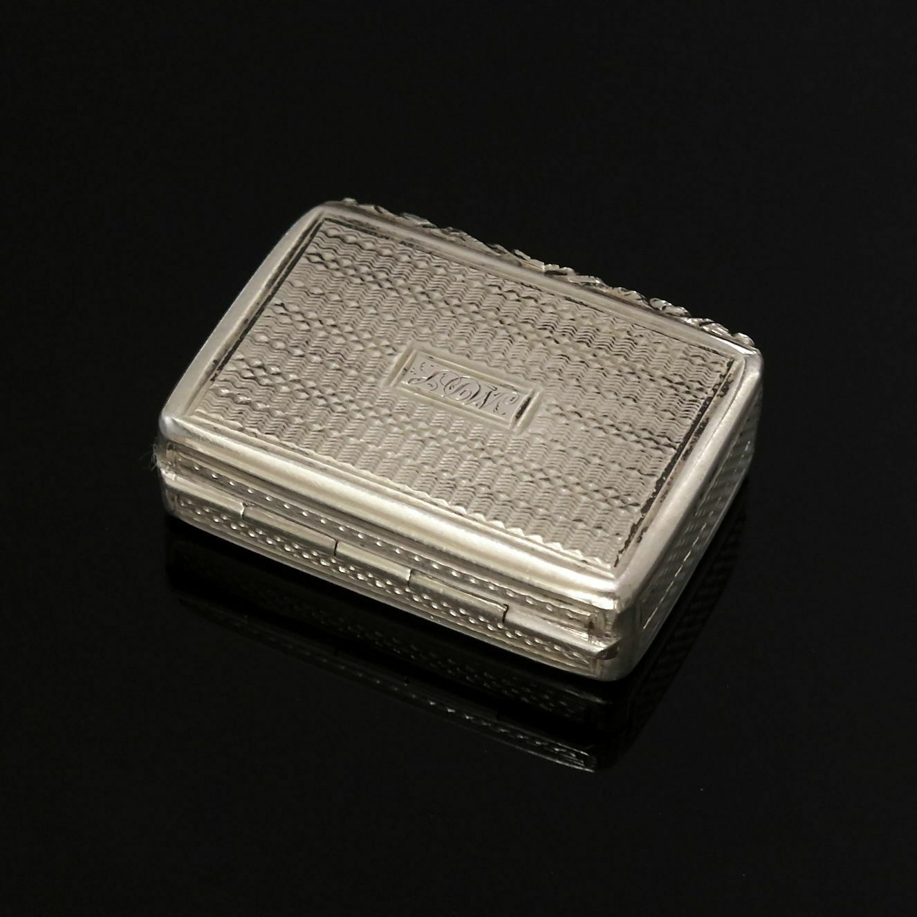 Rare Georgian Silver Vinaigrette By John Bettridge Birmingham 1828 photo Home Decor