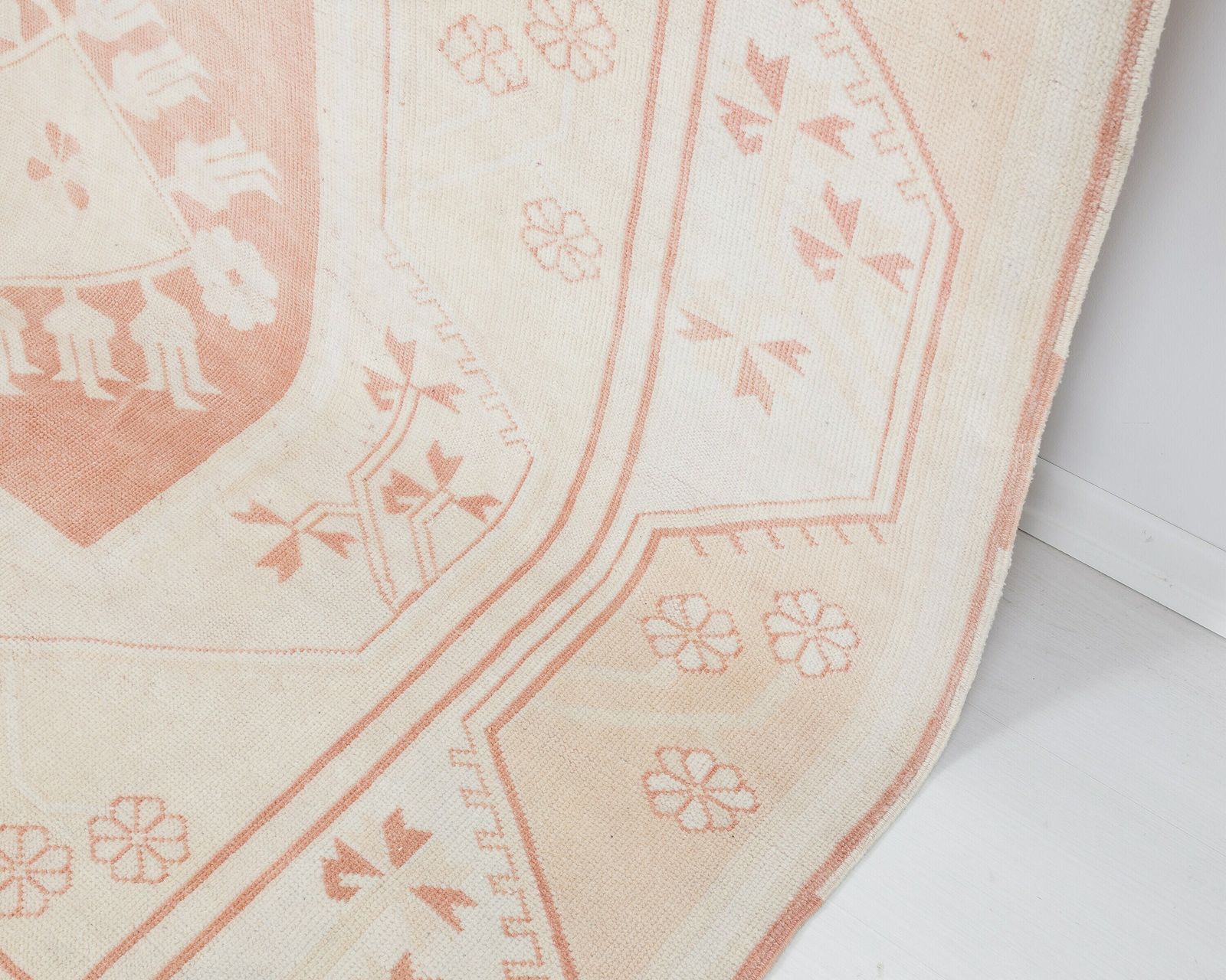 6.4 X 9.8 Feet Vintage Rug, Turkish Rug, Low Pile Rug, Oushak Rug, Anatolian Rug, Oversized Rug, Neutral Rug, Living Room Rug, Antique Rug photo 583.0
