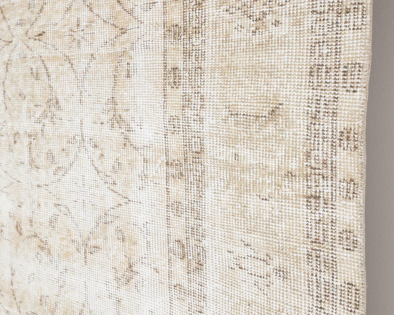 7x11 Turkish Rug, Neutral Vintage Rug, Antique Handmade Rug, Anatolian Rug, Oversized Rug, Area Rug, Dining Room Rug, Antique Rug, A4738 photo 860.0