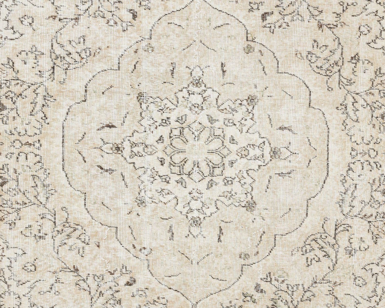 6x9 Vintage Rug, Neutral Turkish Rug, Antique Rug, Handmade Rug, Living Room Rug, Anatolian Rug, Wool Rug,Naturel Rug,Handknotted Rug photo Textiles