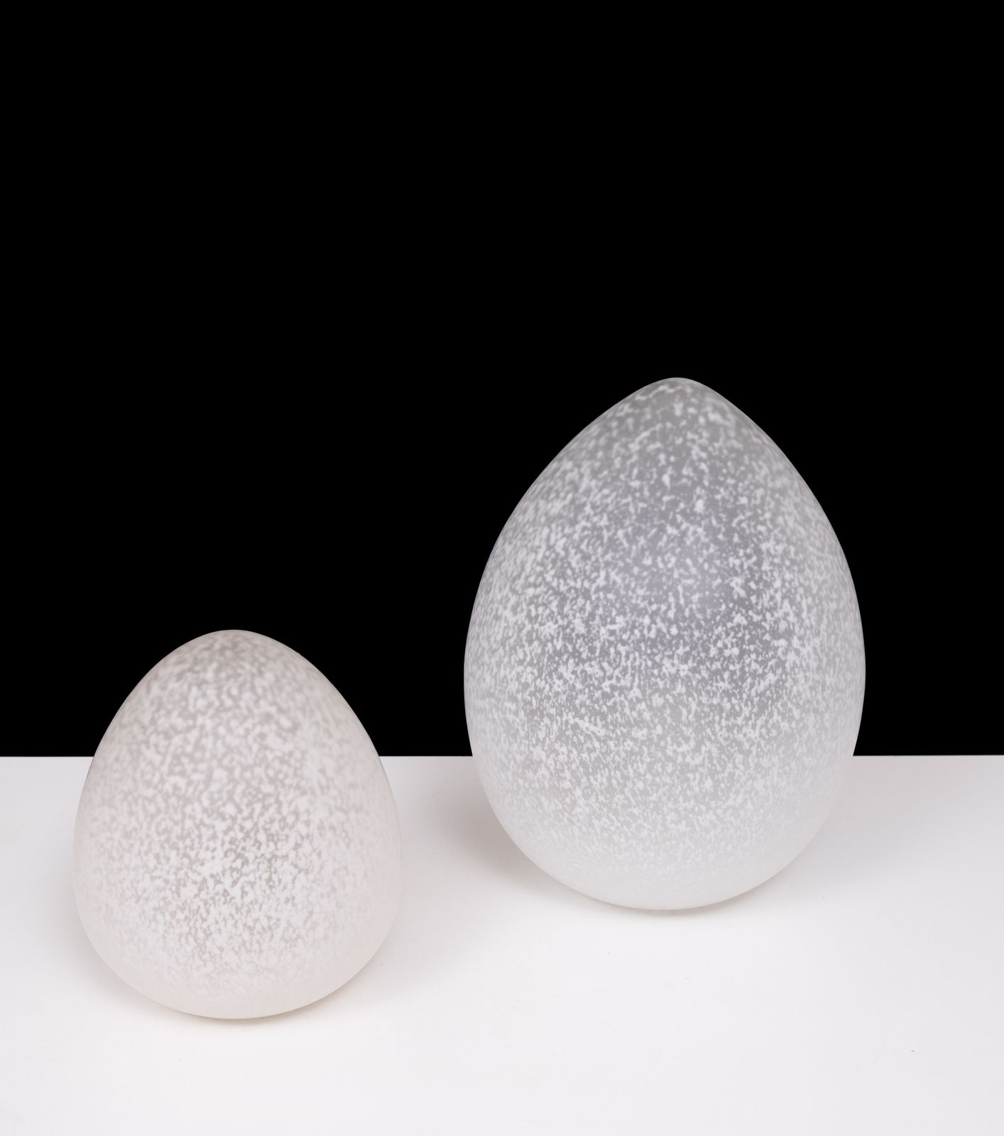 France Set Egg Lamps Domec Luminaires 1970s photo furniture