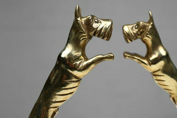 Art Deco Bookends In Copper With Marble Bases, France, 1930s, Set Of 2 photo Home Decor