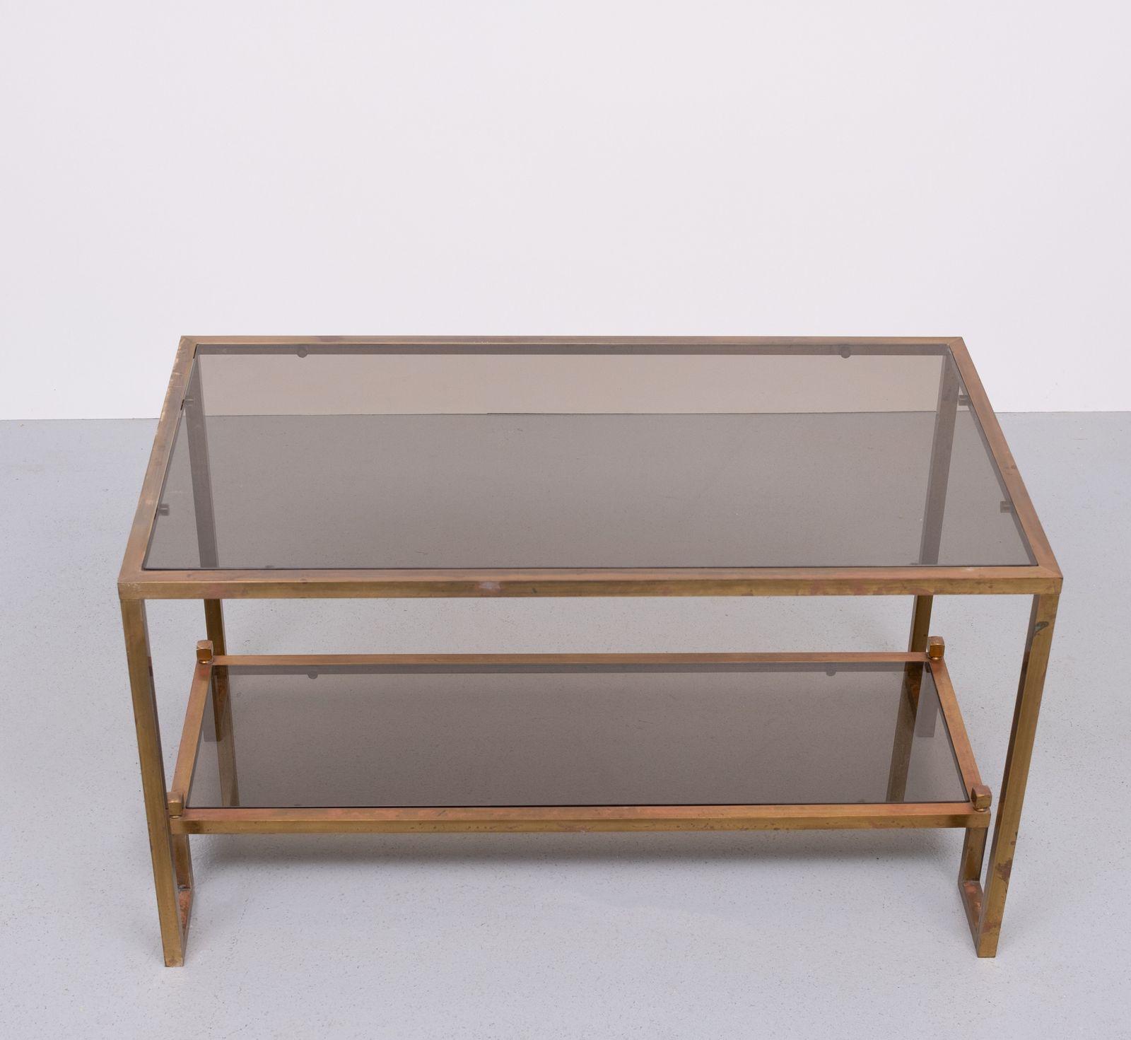 Superb Bronze Coffee Table 1960s France photo furniture