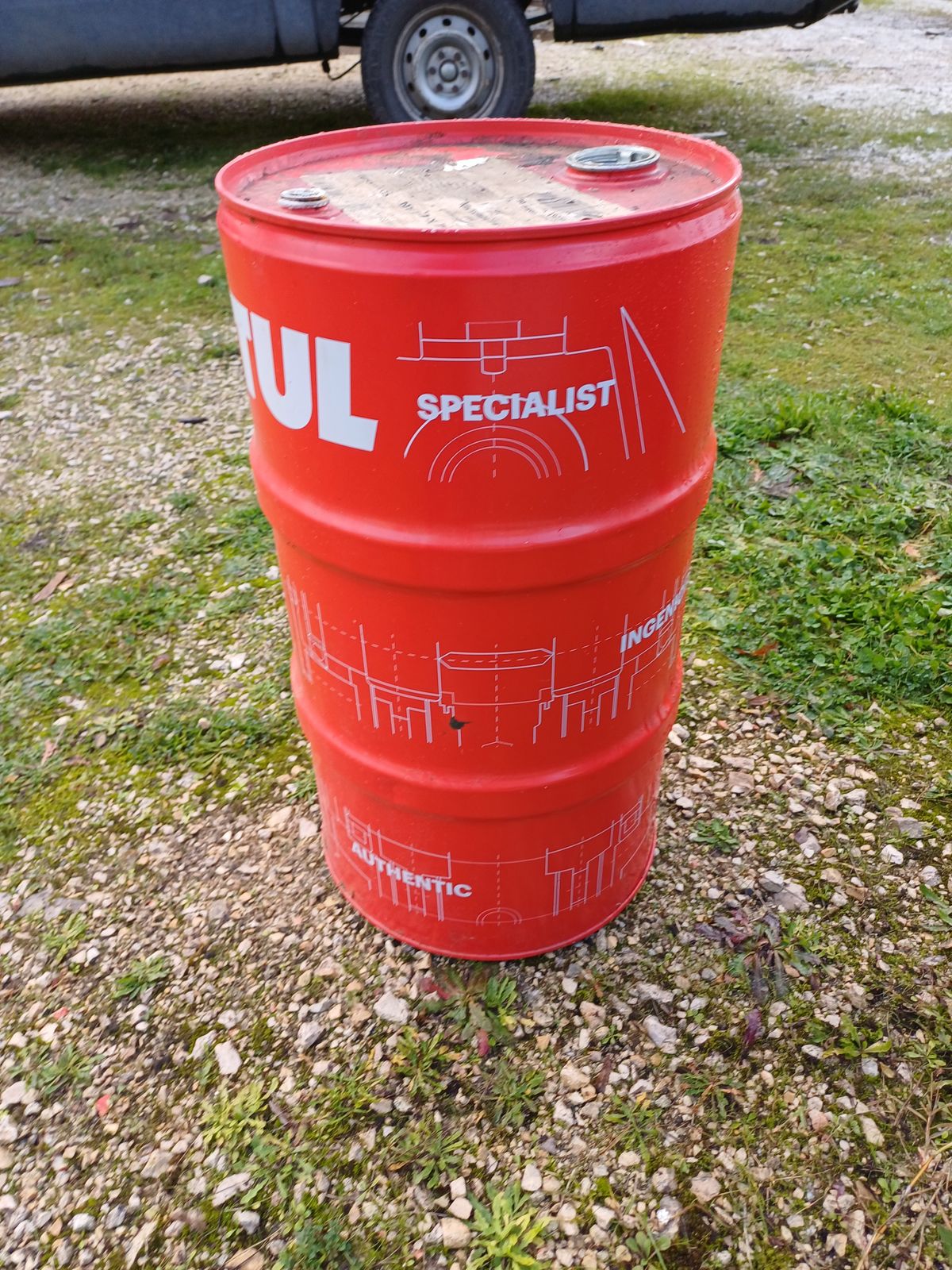 photo furniture Motul Bottle, 1970s, Vintage