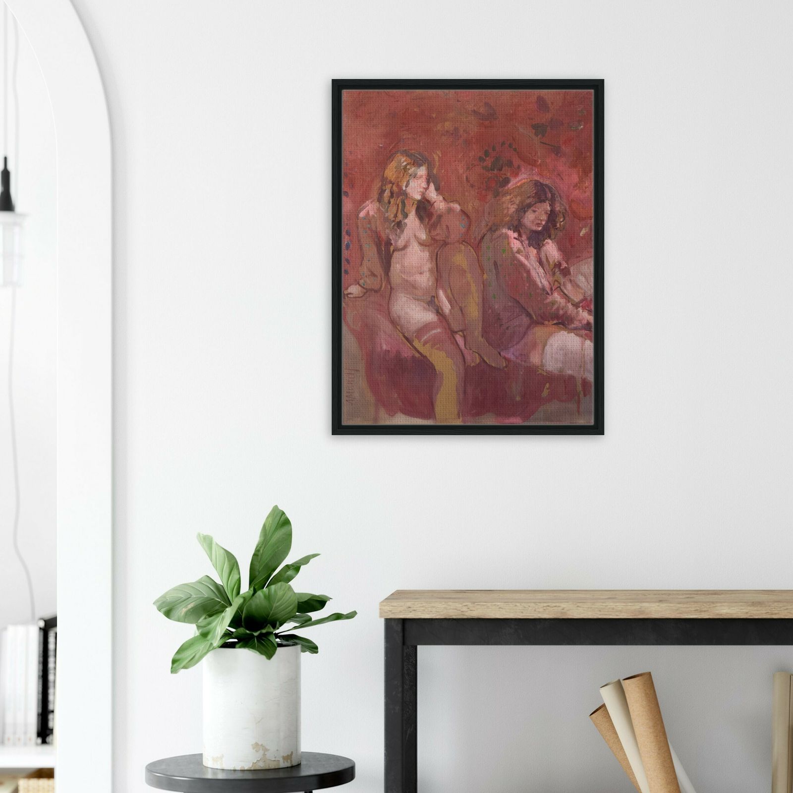 'Mujeres'   Twee Vrouwenfiguren   Antoni Munill photo furniture