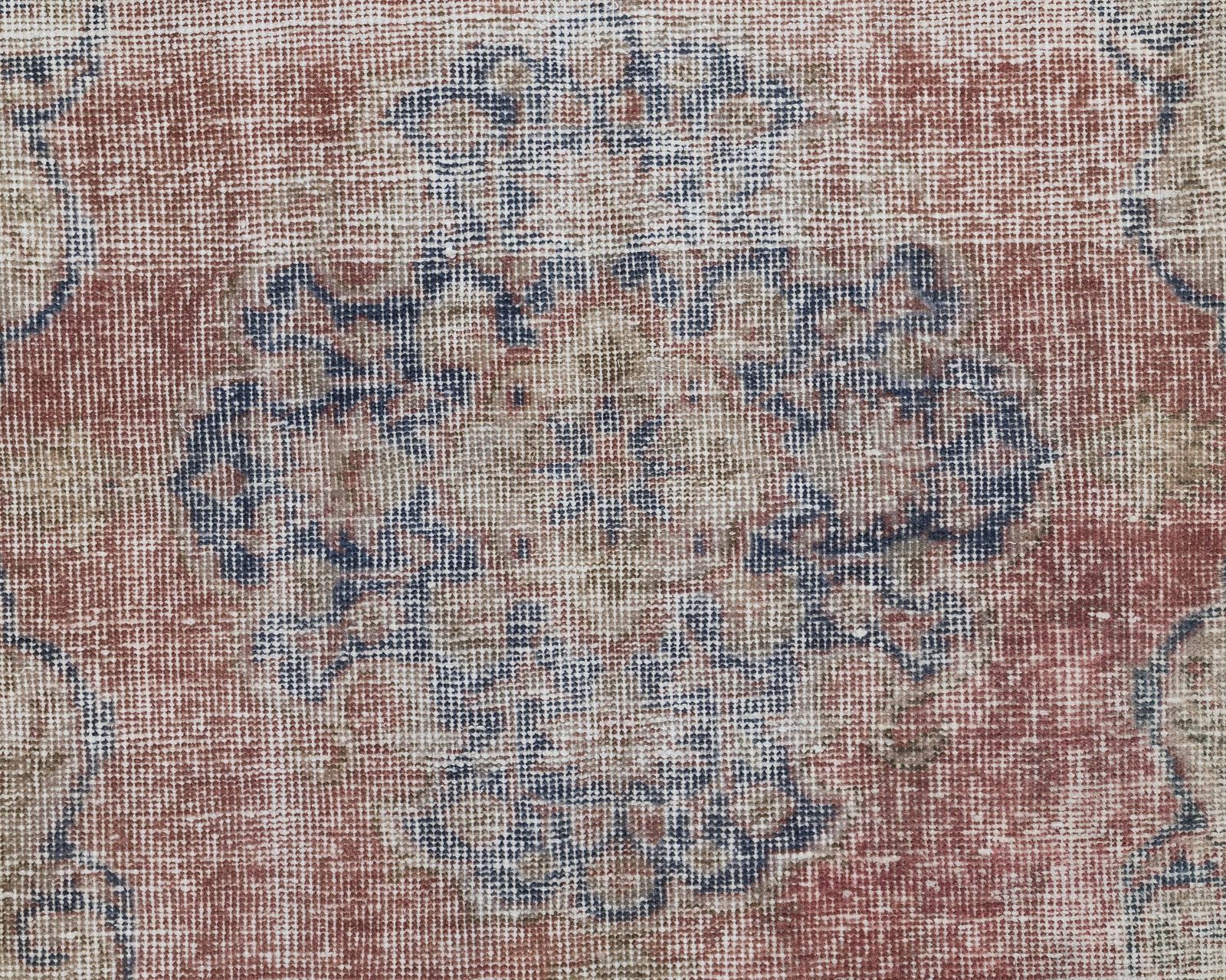 4x7 Vintage Rug, Red Antique Turkish Rug, Handmade Rug, Oushak Rug, Anatolian Rug,Low Pile Rug, Naturel Rug, Kitchen Rug, Wool Rug, Area Rug photo Textiles