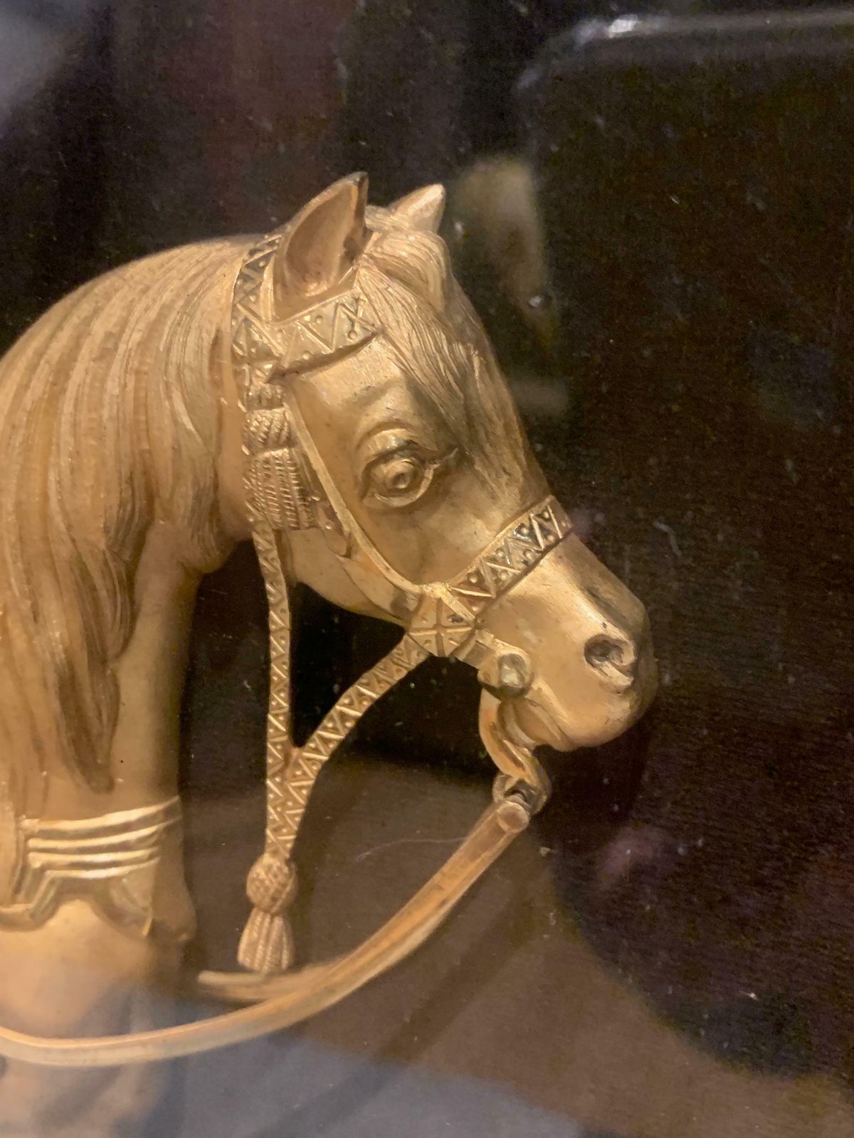 1860's Gold Plated Bronze Of The Duke Of Wellington's War Horse 'Copenhagen' photo buy