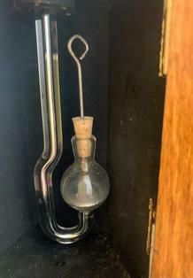 photo furniture Antique 1800’s, After Daniel Quare, Portable Stick Barometer For 'Garrard The Crown Jewellers'
