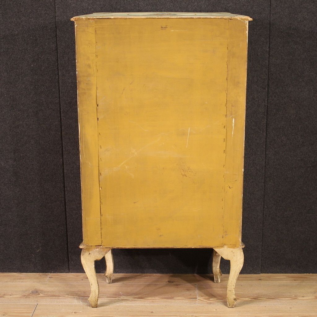 Splendid Venetian Tallboy Of The 20th Century photo Furniture