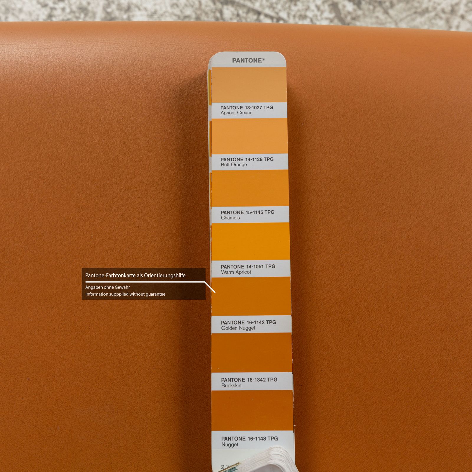 Set Of 6 Poltrona Frau Leather Chairs Orange photo vinterior