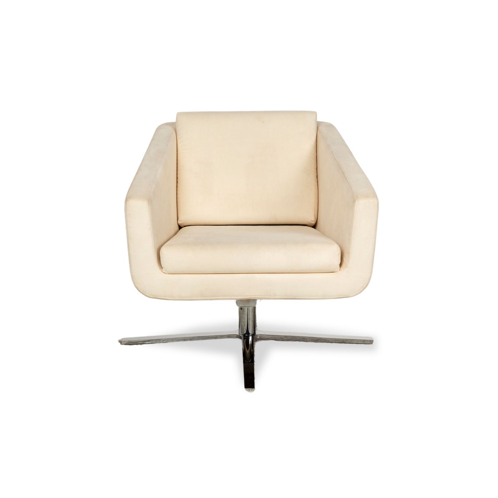 Mobilier Fauteuil Fsm Pavlo en tissu, crème photo