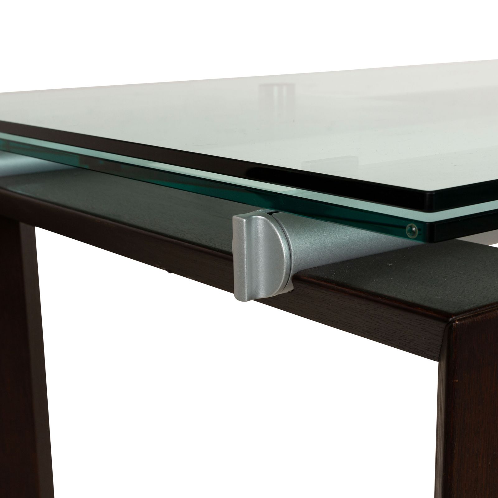 Desalto Stilt Glazen Eettafel Bruin Uitschuifbaar 170–225 X 75 X 85 Cm photo vinterior