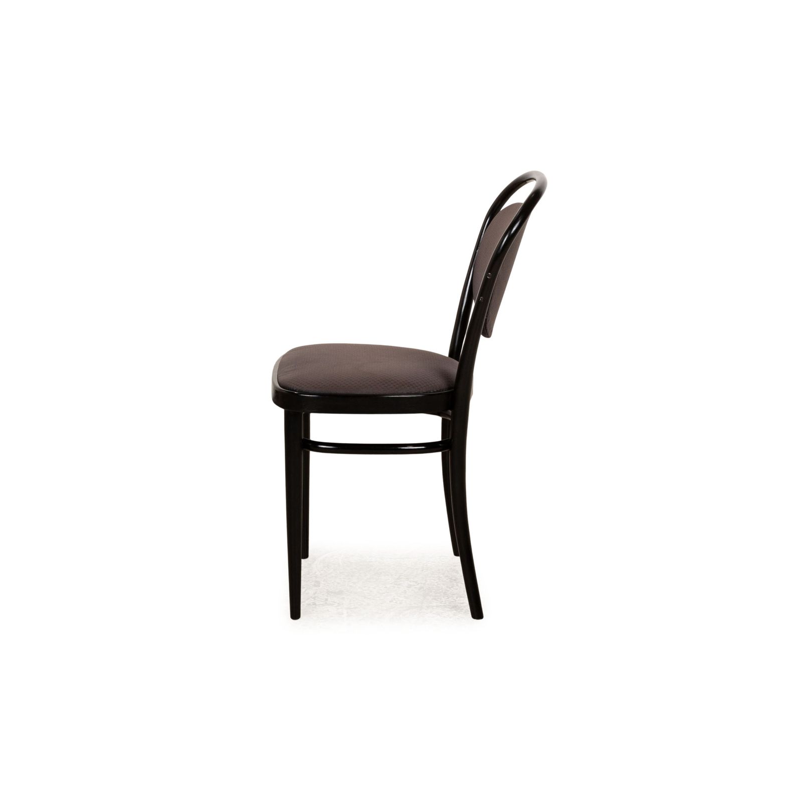 Lot de 4 chaises Thonet 214 en bois noir photo vintage