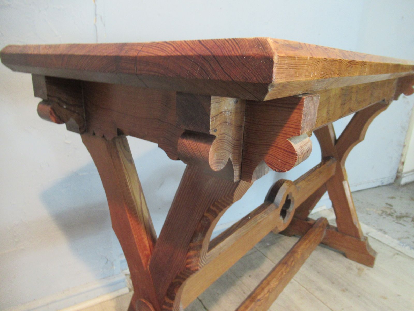 Victorian   Pitch Pine  1880s   Side Table photo buy