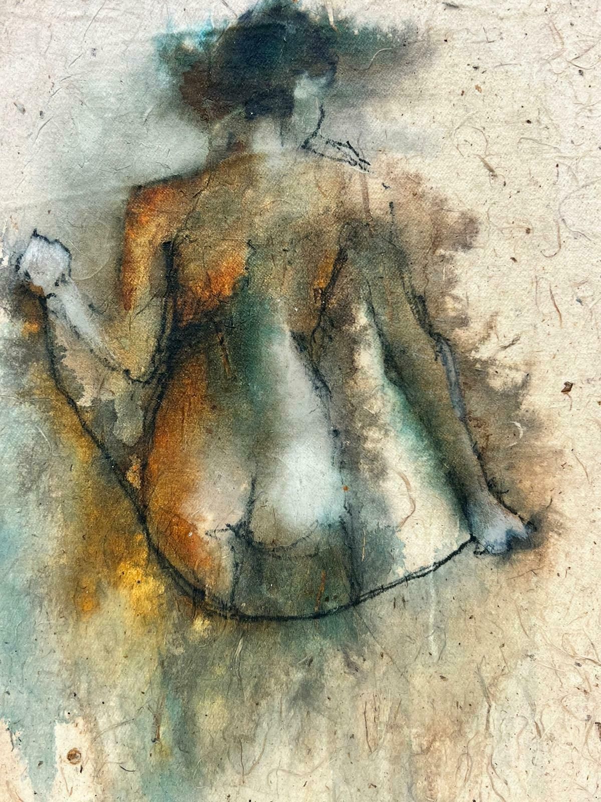 French Schoolcontemporary French Nude Woman Painting Beautiful Textures photo Art