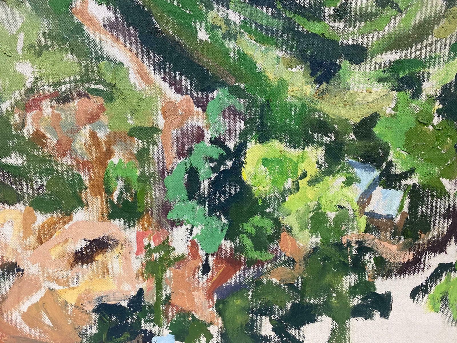Douglas Stuart Allenimpressionist Oil Painting   Colourful Mountain Landscape20th Century photo vinterior