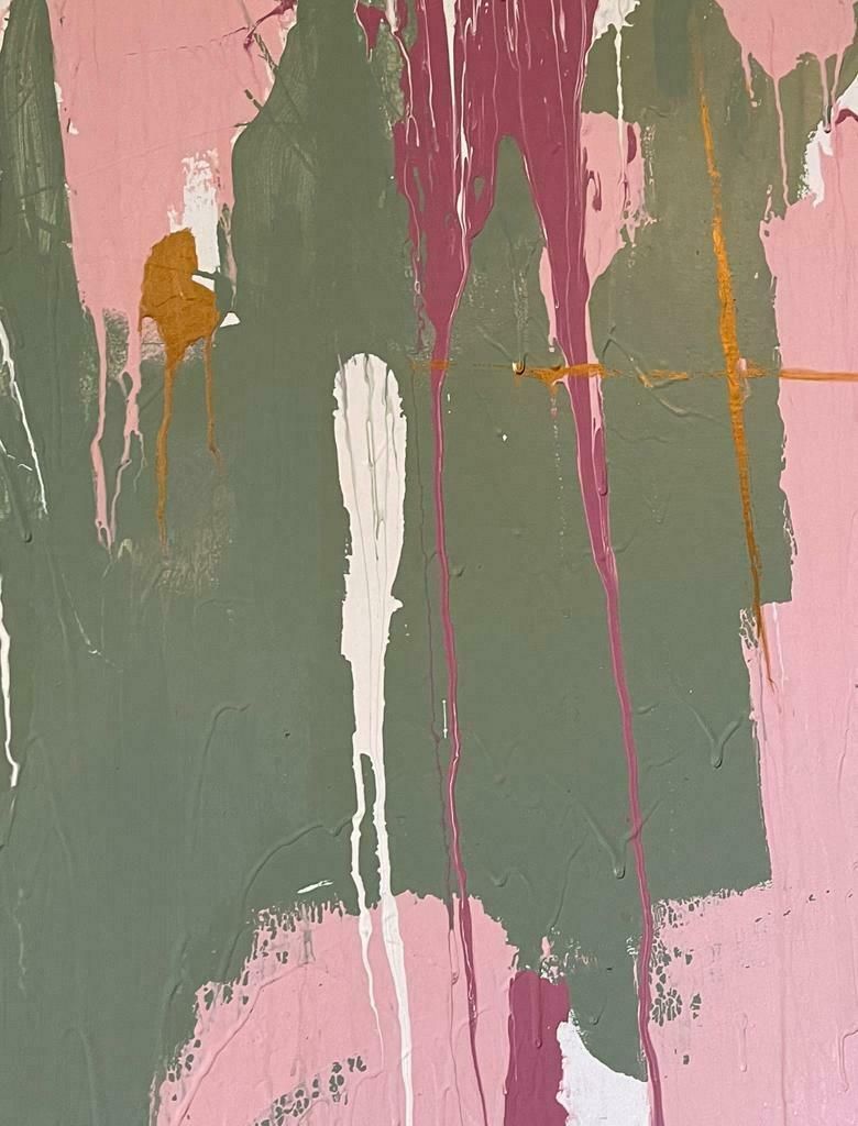 Natasha Rufus Isaacshuge British Contemporary Abstract Painting Soft Pastel Shade Muted Coloursc.2022 photo Art