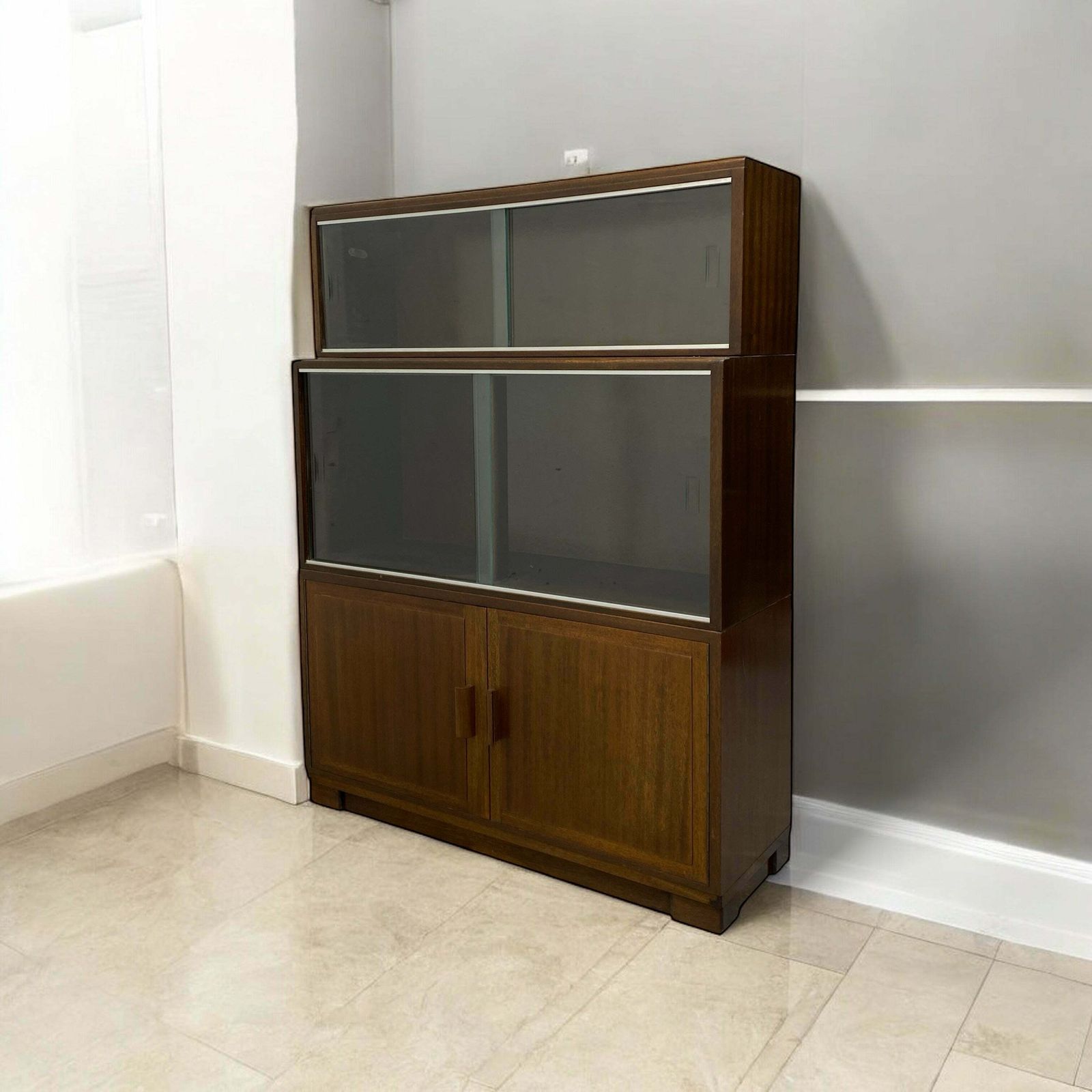 Bookcase Legal 1950s Mahogany Modular Minty Oxford photo furniture