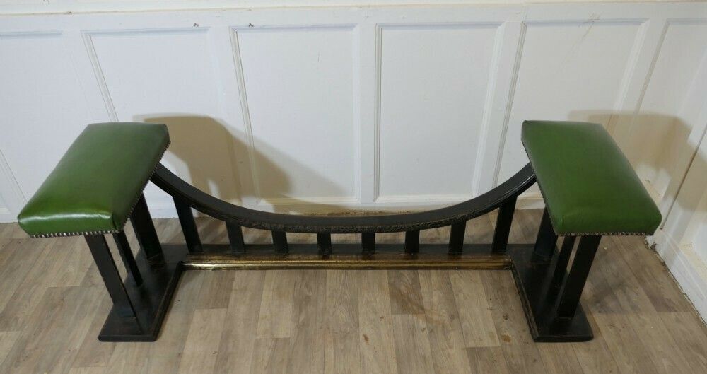 A William Birch Arts And Crafts Heavy Oak Club Fender photo buy