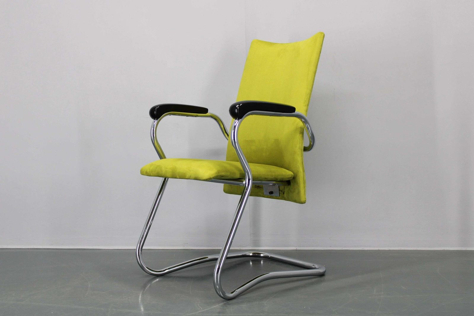 1970s German Tubular Armchair Or Desk Chair, Restored photo for sale
