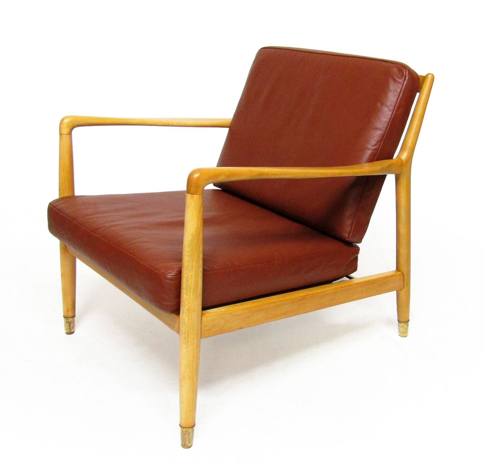 1950s Danish "USA 143" Lounge Chair By Folke Ohlsson For P Jeppesens photo for sale