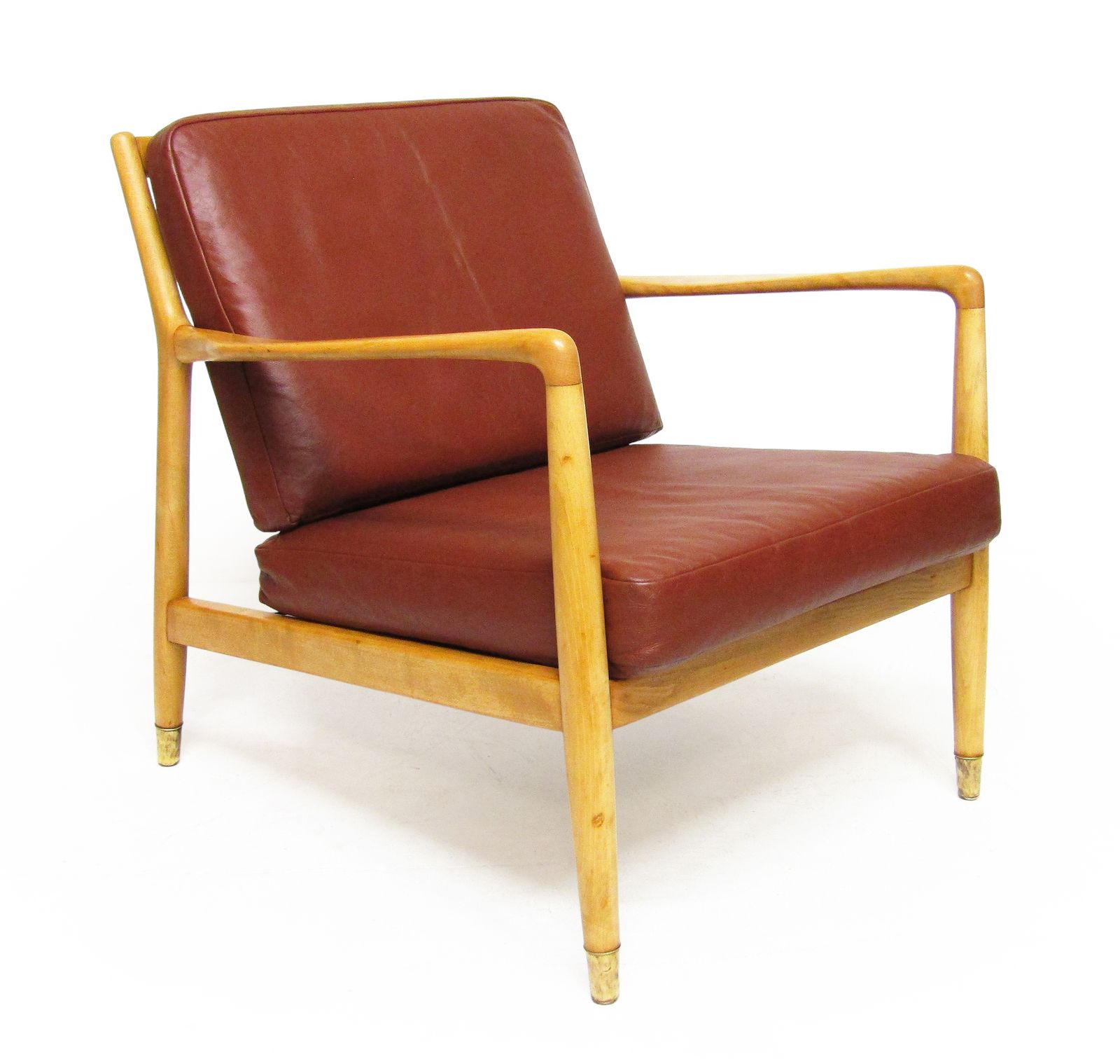 1950s Danish "USA 143" Lounge Chair By Folke Ohlsson For P Jeppesens photo furniture