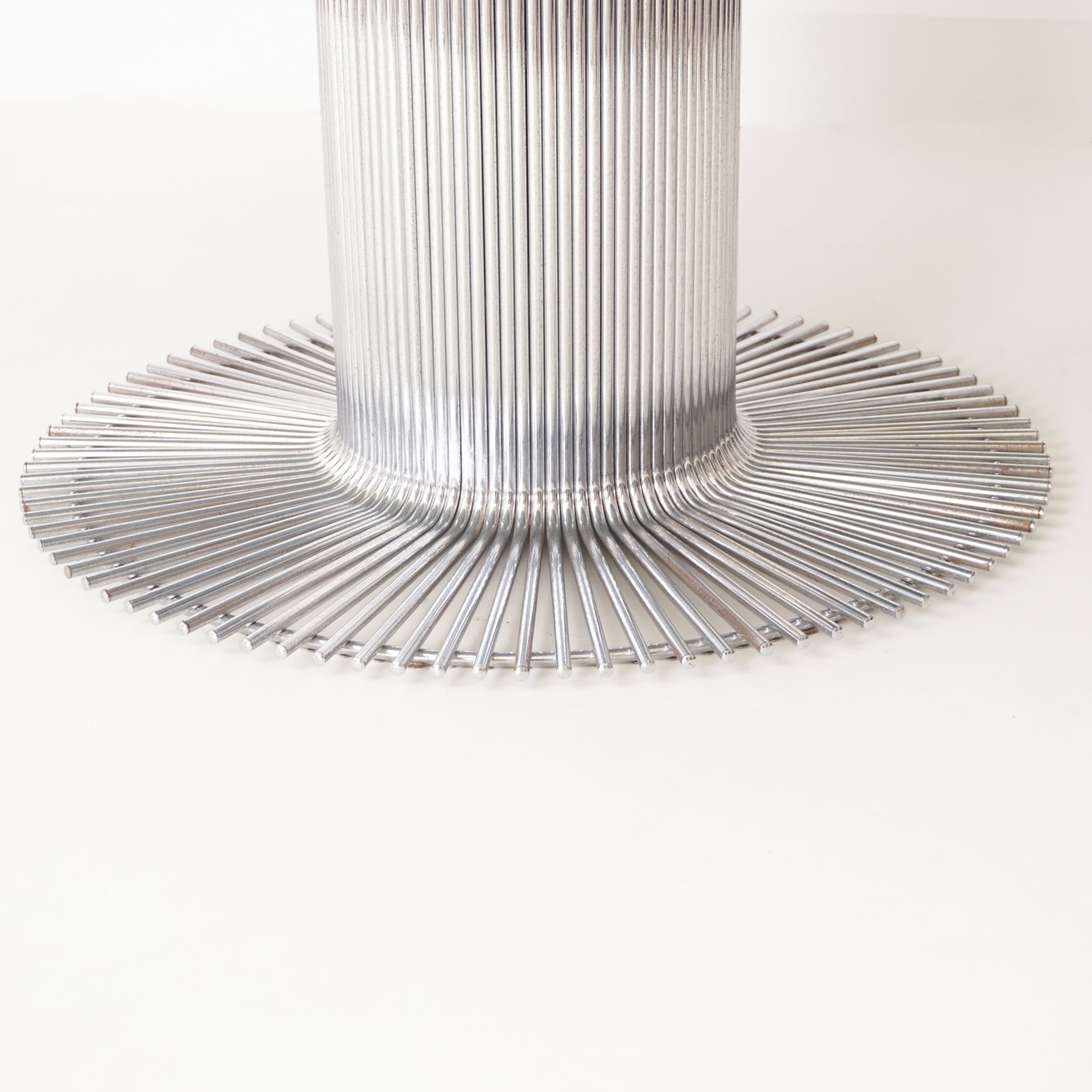 Chromed Table By Gastone Rinaldi, 1970 photo vinterior