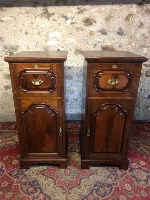 Gorgeous Pair Of Large Tall Cabinets. 090 photo furniture