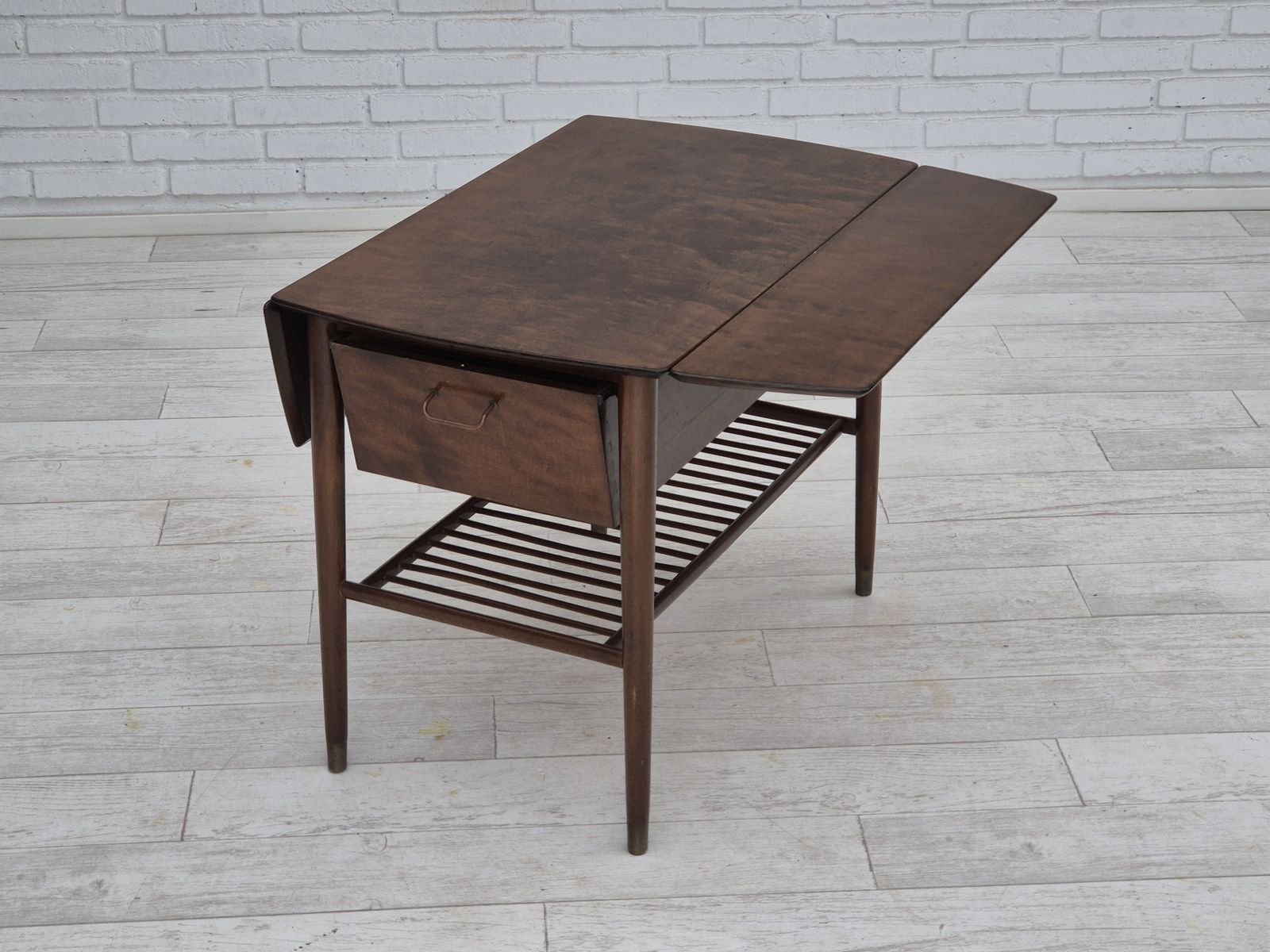 1950s, Danish Foldable Table  Original Condition. photo furniture