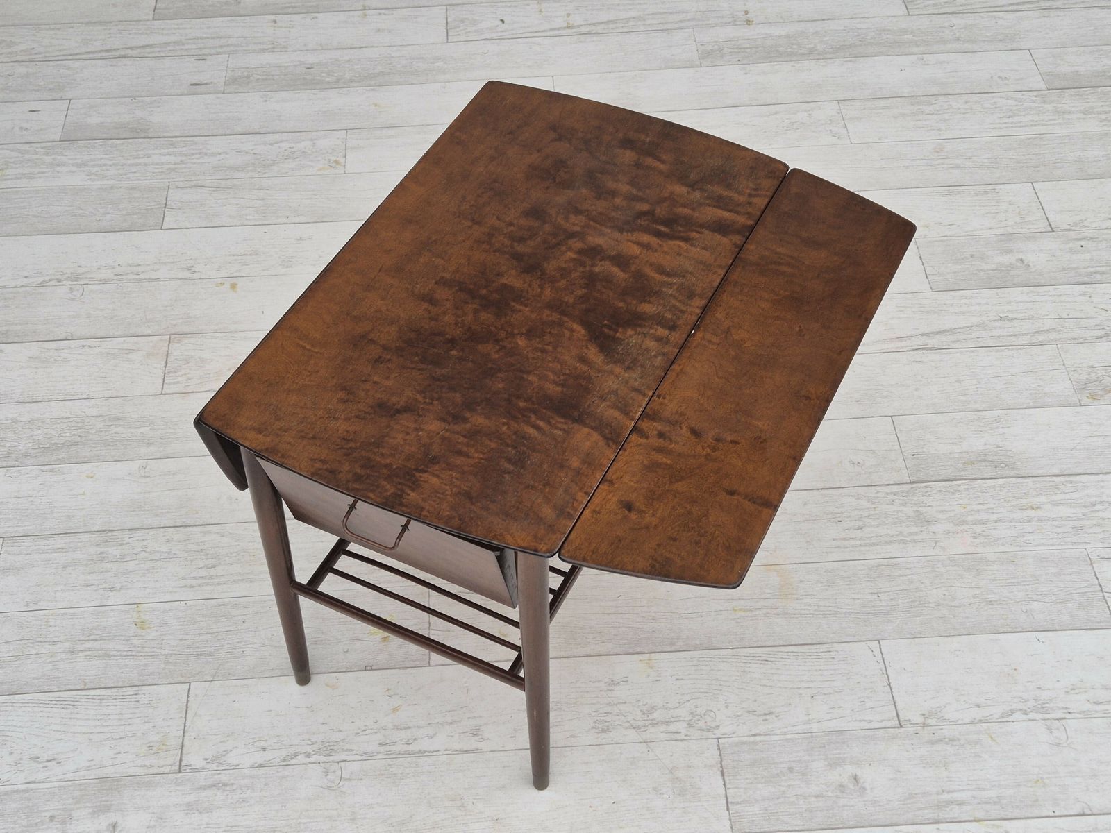 Furniture 1950s, Danish Foldable Table  Original Condition. photo