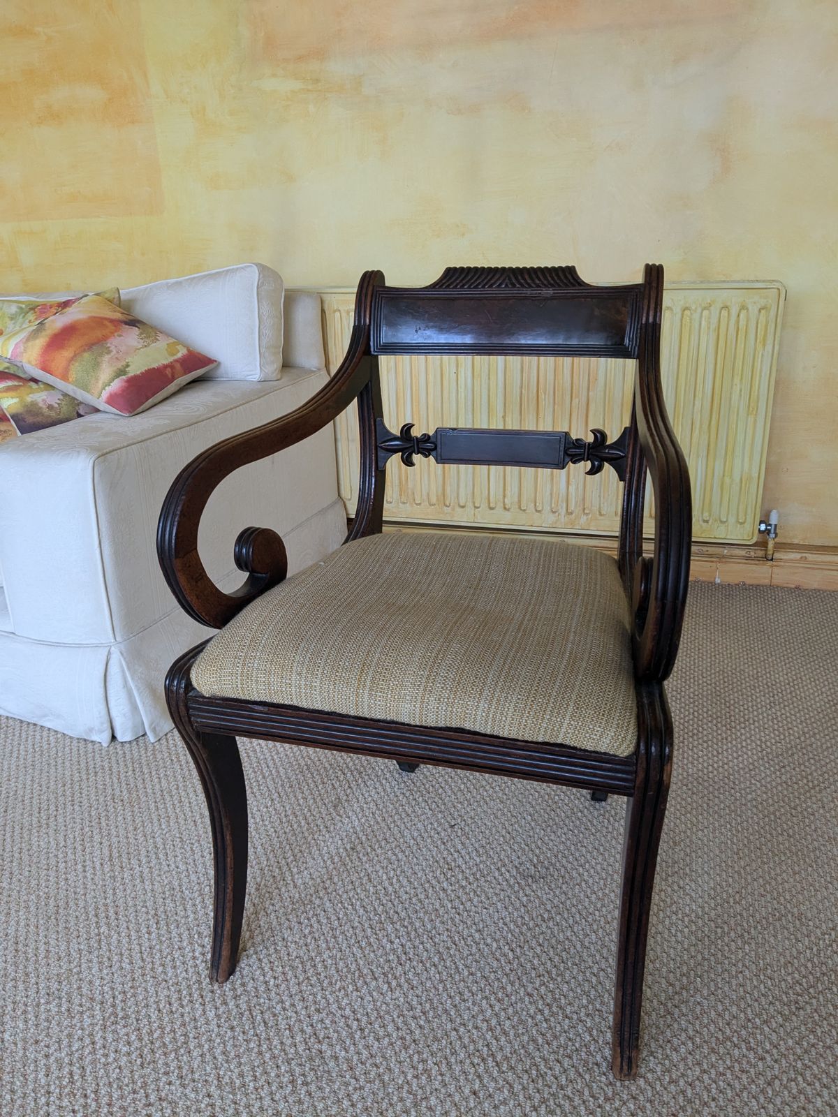 George IV Mahogany Expandable Table & 6 Chairs photo 5000.0