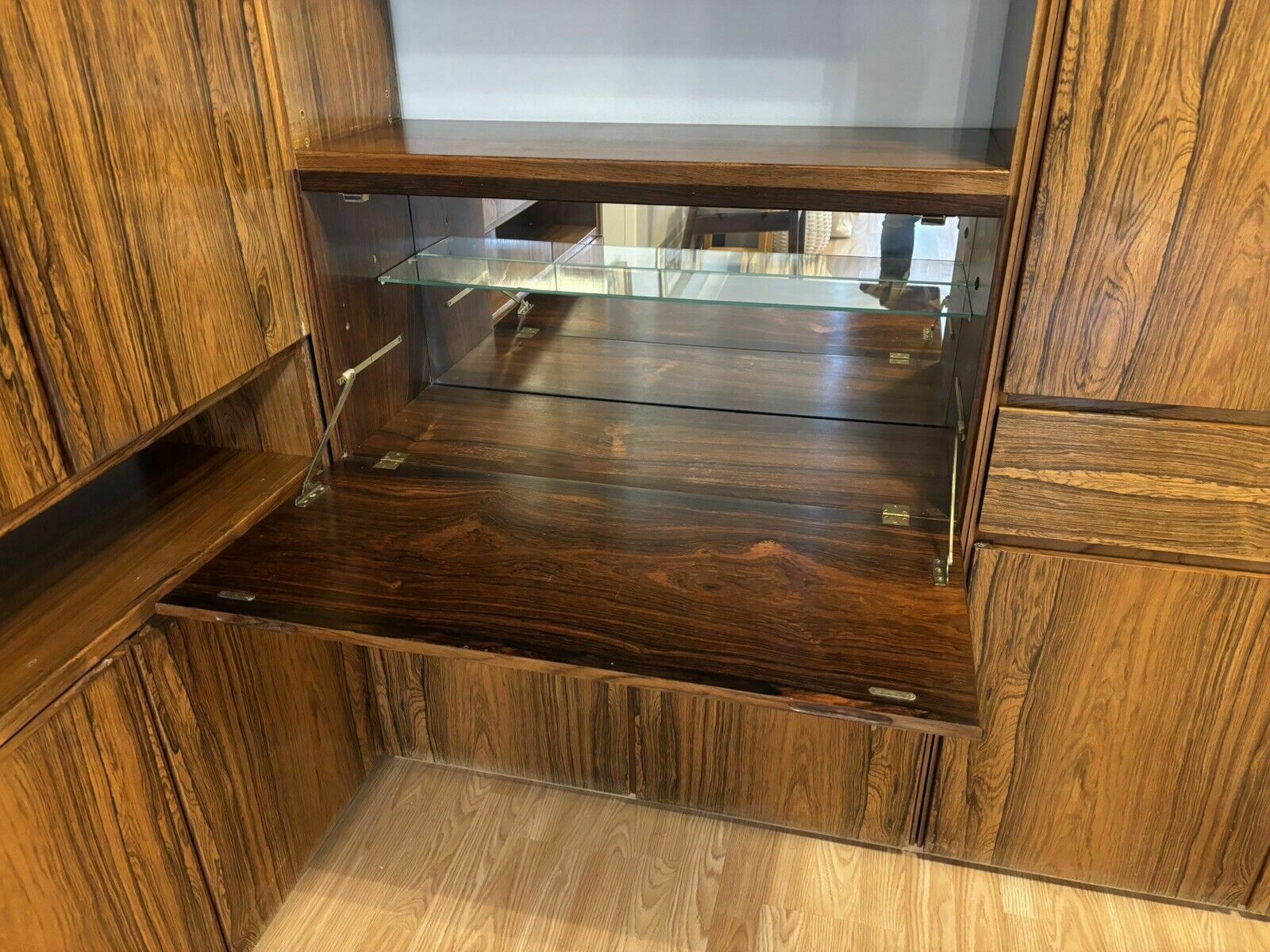 Furniture Archie Shine Rosewood Cocktail Cabinet, Display Cabinet, Shelves & Cupboards photo
