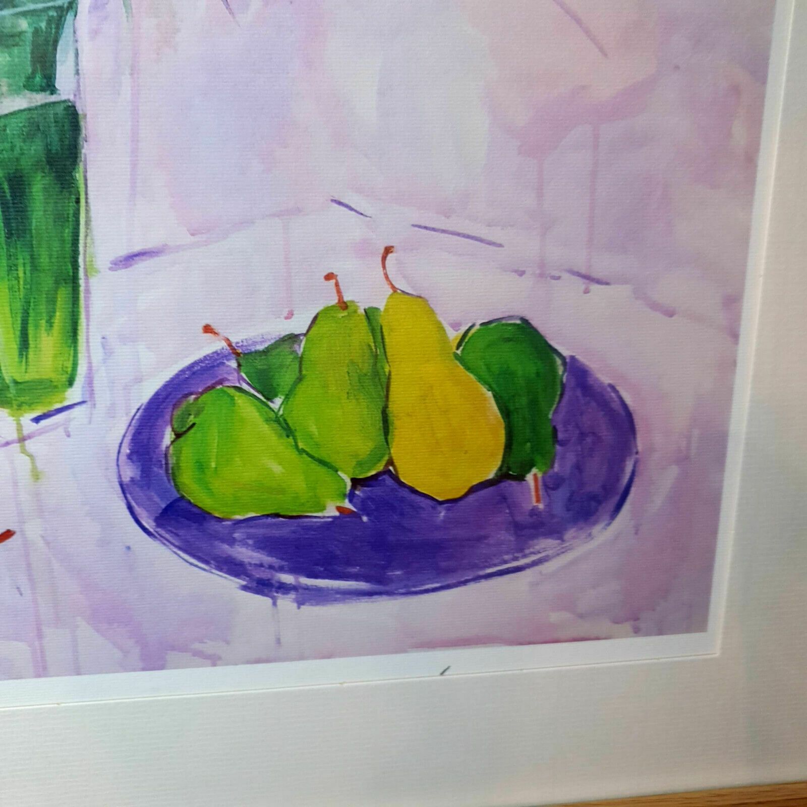 photo furniture Artist Signed Alexander Sorokin Art Print Floral Still Life Flowers Framed H54cm