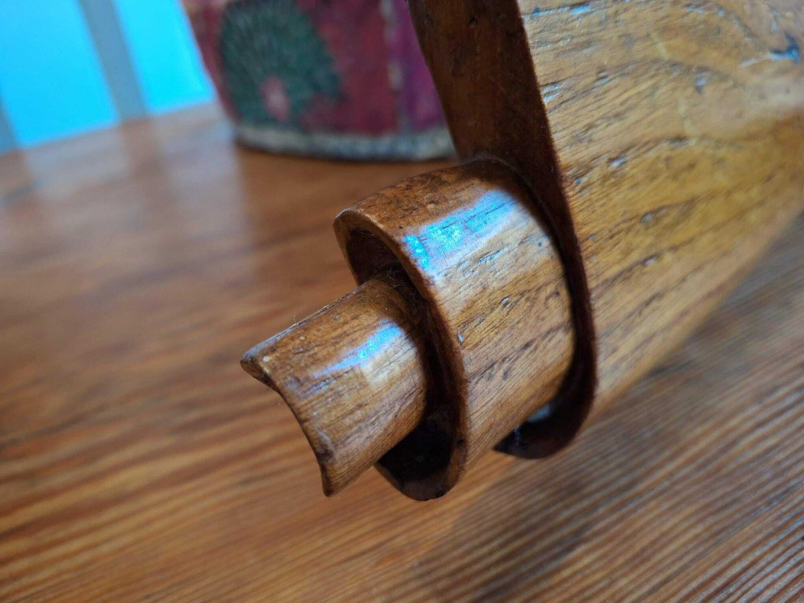 1950s Hand Carved Sign Makers 'Tresco' Samples In Oak. photo furniture