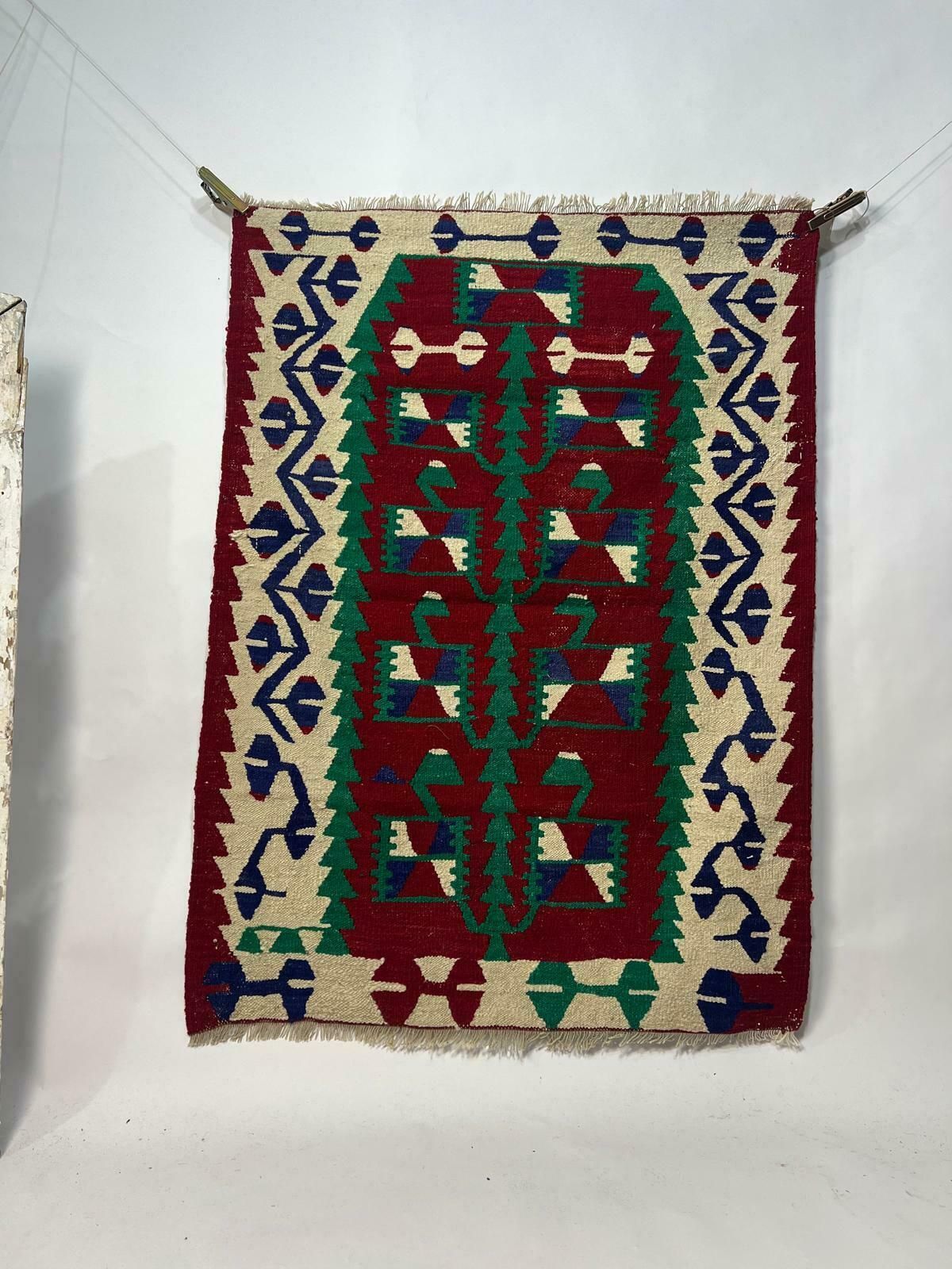 Traditional Turkish Vintage Wool Rug, Vintage Are Rug, Turkish Carpet For Living Room, Anatolian Rug, Area Carpet, Bedroom Rug, Home Decor photo for sale