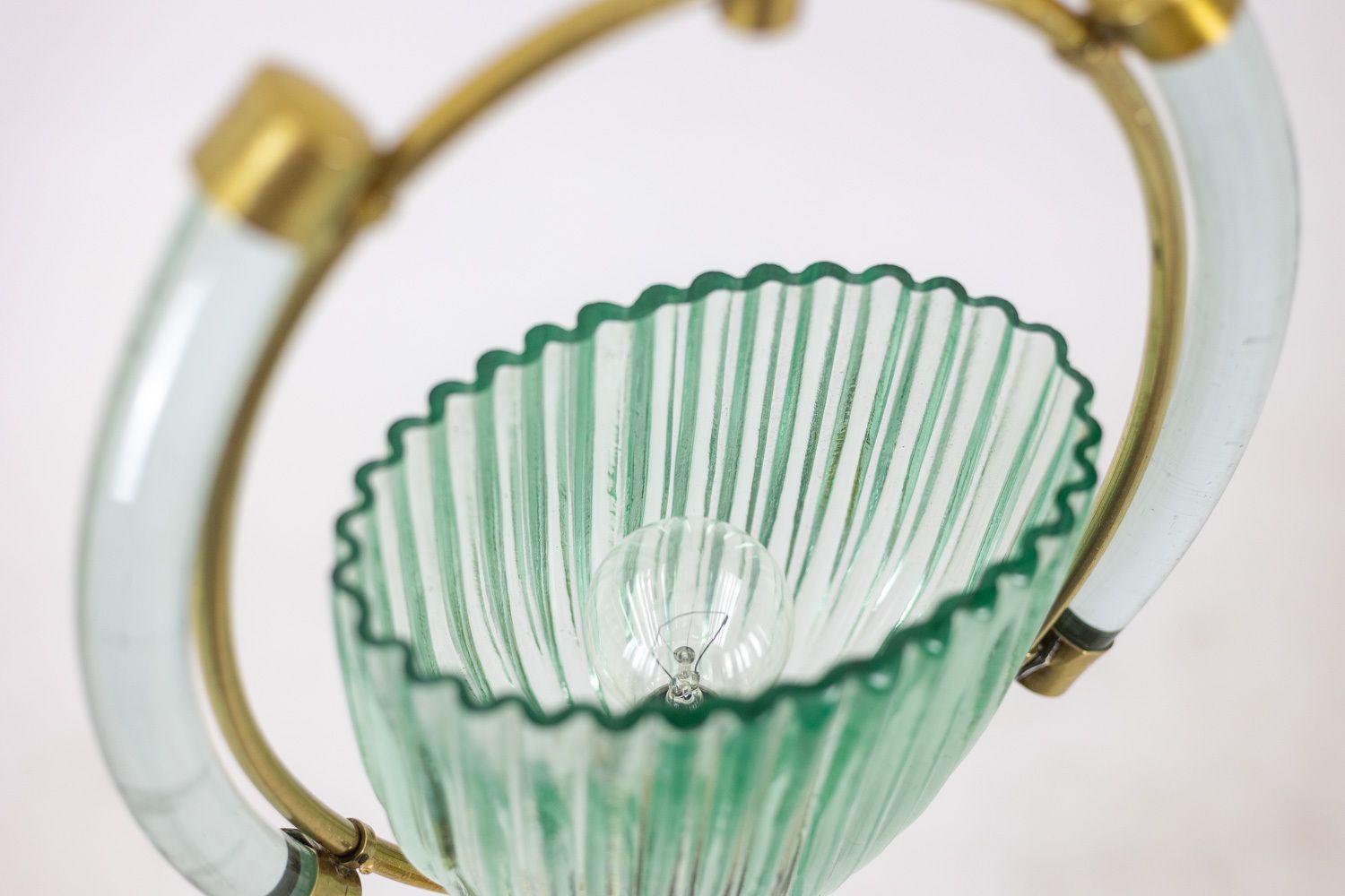 Barovier & Toso. Murano Glass Lantern. 1950s. photo for sale