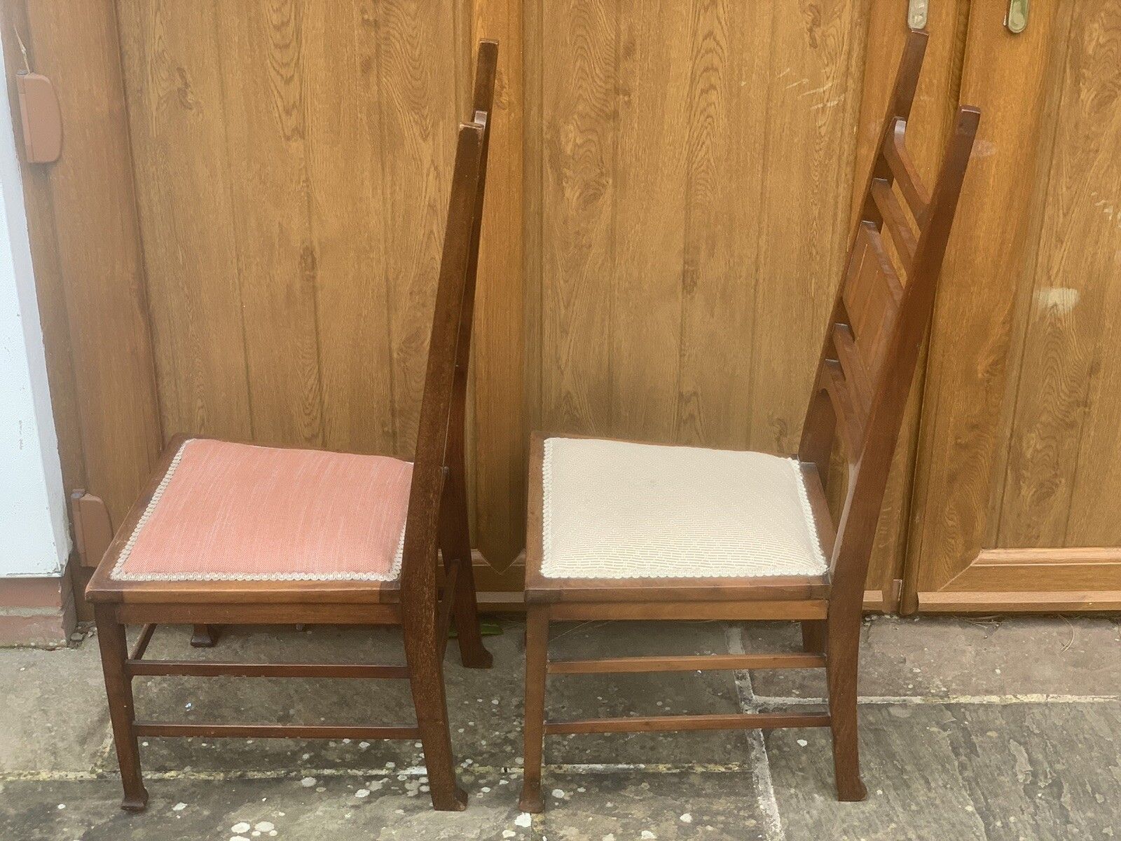A Near Pair Of Art Nouveau Bedroom Chairs photo vinterior