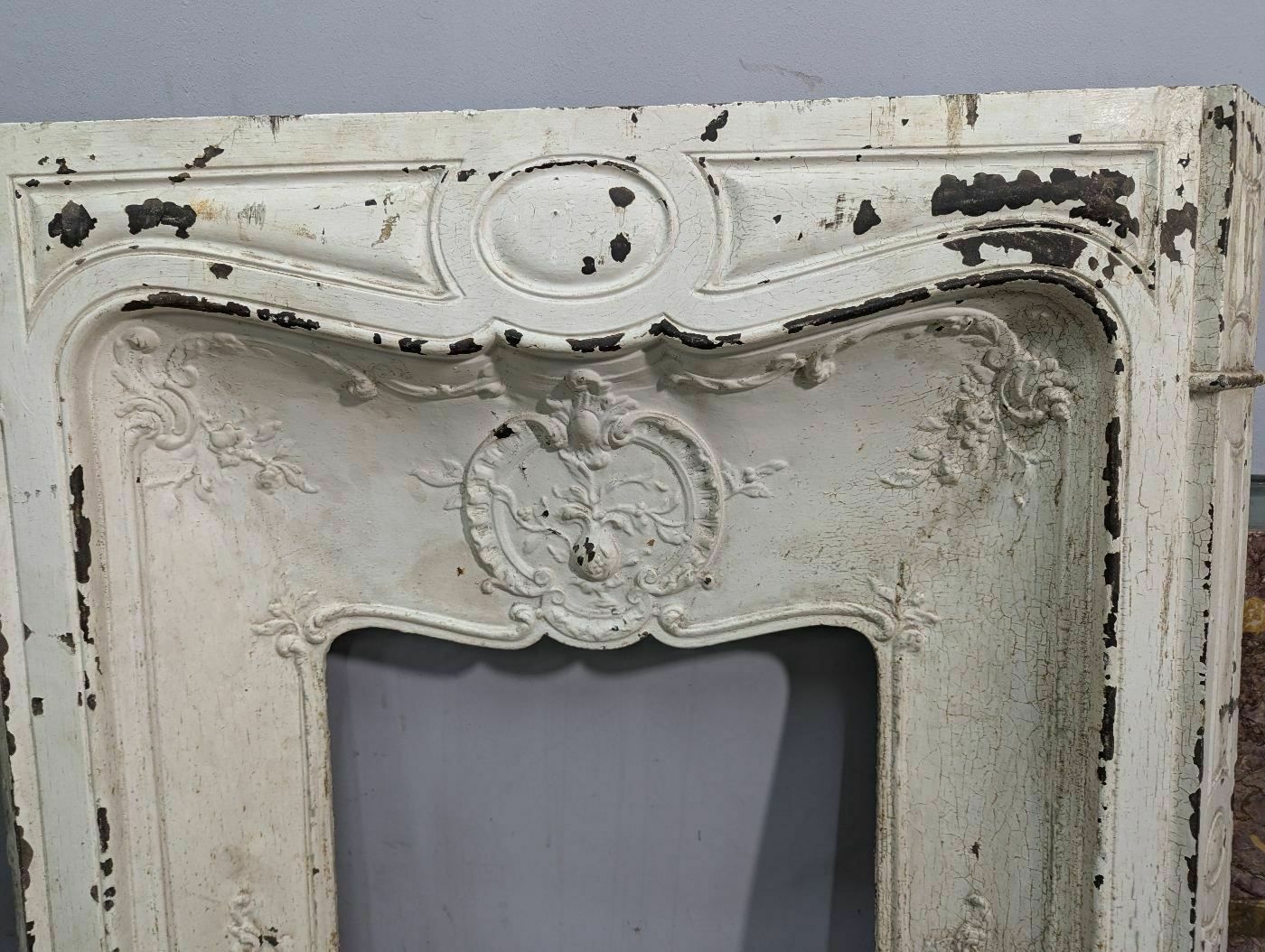 Rare Pair Of Cast Iron Fireplaces From The Napoleon III Period photo vinterior