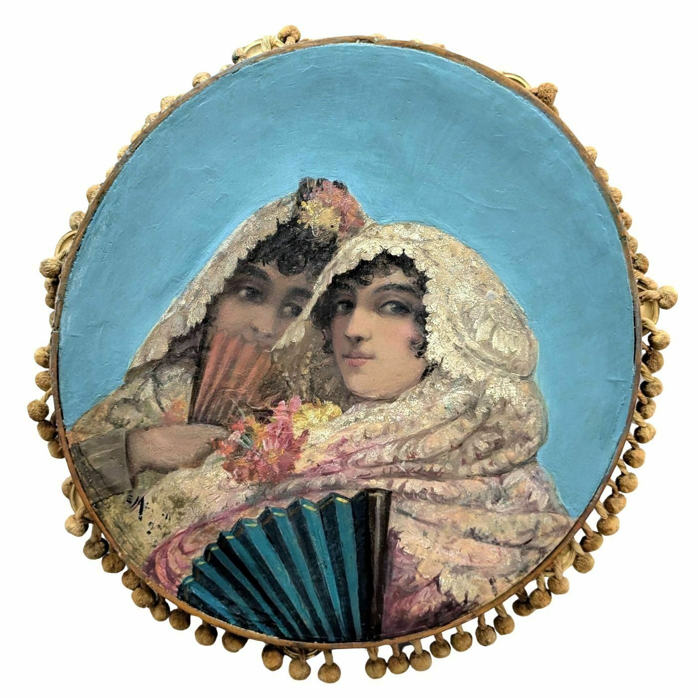 Tambourine In The Elegant 19th Century
