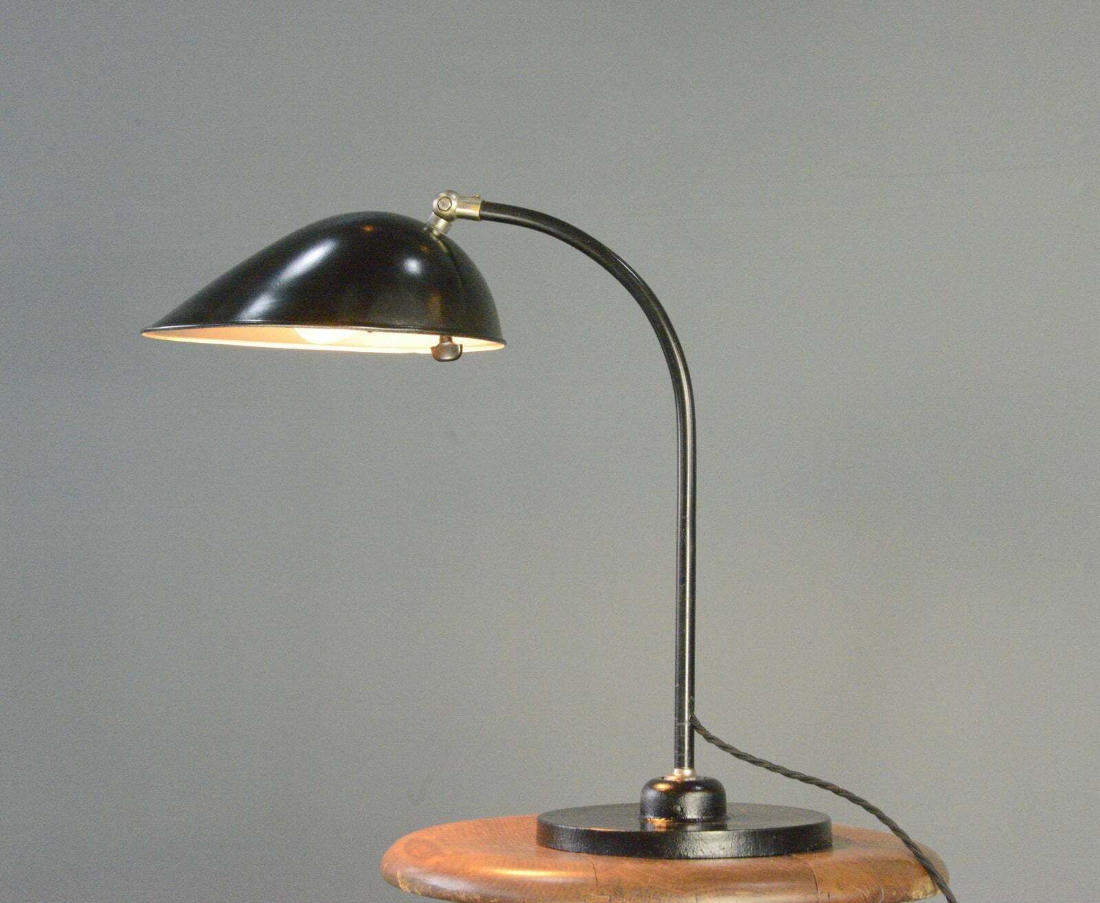 Bag Turgi Desk Lamp By Sigfried Giedion Circa 1930s photo furniture