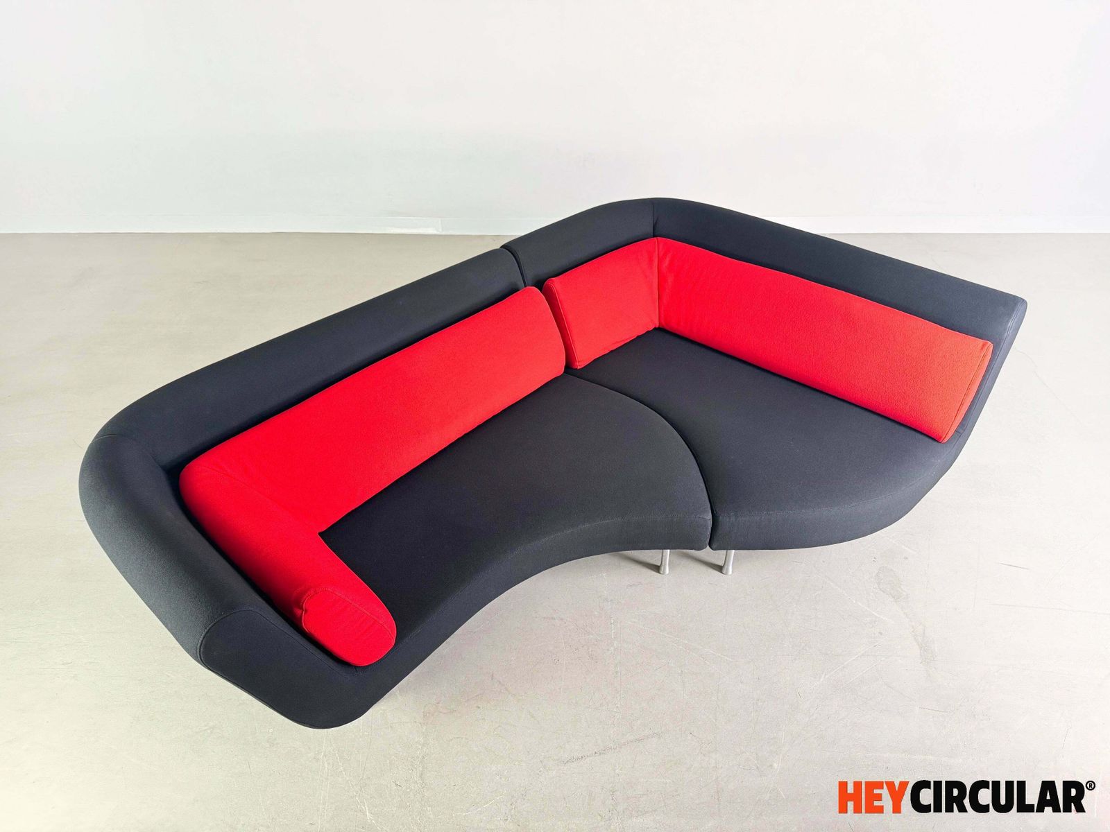 Original Ligne Roset Sofa Yang Couch François Bauchet Kvadrat Black photo 2690.0